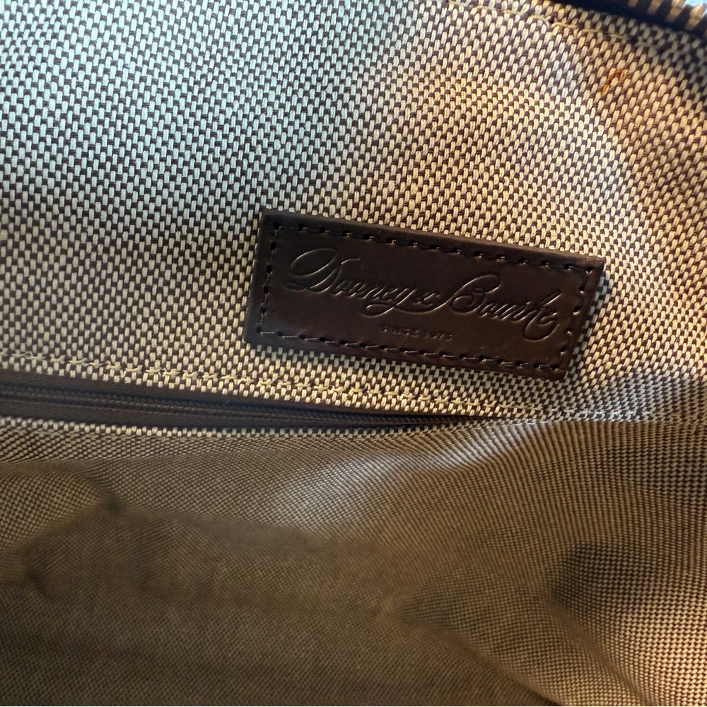 Dooney & Bourke Burgundy Leather Satchel/ Shoulder Bag - Picture 10 of 13